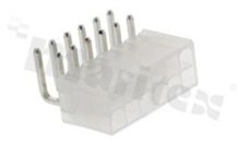 Złącze Kablowe do PCB; w rastrze 4.20mm; 18-stykowe [2x9]; montaż THT; męskie; poziome; dwurzędowe; 300V/9A