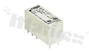 Przekaźnik elektromagnetyczny; prąd znamionowy 16A; napięcie cewki 24VDC; pojedynczy styk przełączny (1C); moc cewki: 480mW; 16A/24VDC; 16A/250VA