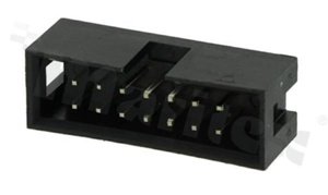 Złącze do PCB; w rastrze 2.54mm; 14-stykowe; montaż: THT; męskie; proste