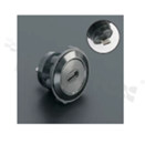 USBC3.1 socket; female; mounting hole 22mm; USBC3.1 male plug connection; black; aluminum alloy.