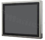 Monitor przemysłowy 17"; 5:4; FULL IP66; typ dotyku: CTP; 16.7M kolorów; 1280x1024; jasność 350 nitów; kontrast 1000:1; kąt widzenia 170/160; VGA(M12) temp. pracy: -20+60 st.C; zasilanie 12V-24V DC; VESA