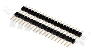 Pin Header; pitch 2.54mm; 1x20 pins; assembly: THT; male; straight; single row 2-level; 6.0/10.4/3.0mm