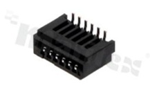 Złącze Non-ZIF do PCB; w rastrze 1.00mm; 6-stykowe; montaż: SMD; pionowe