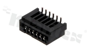 Non- ZIF connector for FFC/FPC; pitch 1.00mm; 6-contacts; SMD; top entry