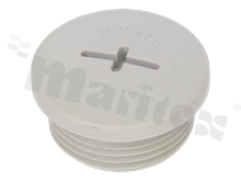 Ventilation plug M25;nylon;grey; O-ring; UV resistant; grey