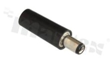 DC plug; female; inner diameter 2.5mm; outer diameter 5.5mm