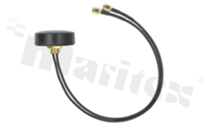 Antena; combo; cylindryczna; Wi-Fi Dual-band; 2400-6000MHz; 5.2dBi; VSWR<3.0; liniowa; SMA; przyklejana; fi46x15mm; czarna