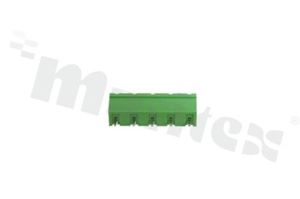 Pluggable terminal block; pitch 7.50mm; 5-ways; male; vertical pin header; open type; UL 300V/15A