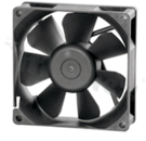 Wentylator; 24VDC; 80x80x25; 1.72m3/min; 45.0dB; ball bearing; RD; IP55.