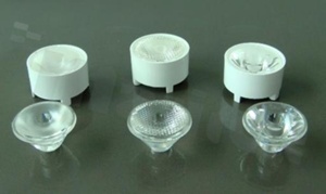 Lens for LED high power; angle: 20 degrees ; Number of LEDs: 1; Dimensions: round 21.5mm; Height: 13.4mm; material: PMMA; PC; Fastening: glue
