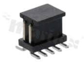 Listwa stykowa do PCB; w rastrze 1.27mm; 2x5styków; montaż SMT