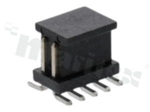 Listwa stykowa do PCB; w rastrze 1.27mm; 2x5styków; montaż SMT