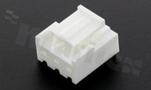 Crimping terninal housing, 3 contacts, 3,96mm pitch, with locking mechanism, applicable wire AWG #16-#22, 250V/7A