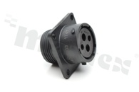 Standard Connector circular; RCP SQ FL 4 pins; SZ 14 SCKT SEAL
