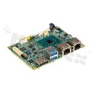 Komputer jednopłytowy PICO-ITX; Intel Pentium N4200 /Celeron N3350; RAM do 8 GB; 2x USB 2.0; 2x USB 3.0; 2xCOM; 2x LAN; LVDS; DP; Audio; M.2 key B; 1x half mPCIe; I2C; temperatura pracy : -20+60C; zasilanie: 12V DC