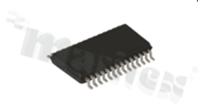 Integrated Circuit; Interface ;I/O Expander; I2C,SMBus;2.3-5.5V; -40+85 deg.C; SMD; TSSOP24
