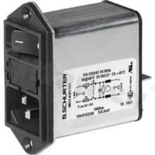 Moduły wejściowe zasilania (PEM); DD12.9321.111; Quick Connect; 3; Flanges, Panel, Screw; Receptacle