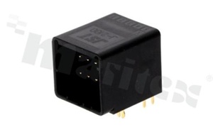 Header for PCB; pitch 2.50mm; 10-contacts; THT; male; side entry; 250V/4.6A