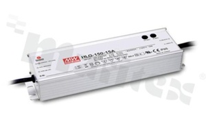 Power Supply; LED; dimming; 150W; 12V; 12.5A; 90-305VAC; 127 -431VDC; IP67