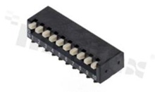 DIP Switch; THT; 10-poles; pitch 2.54mm