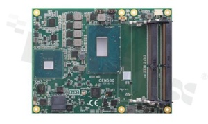 Moduł procesorowy COM Express Typ 6; Intel Xeon/ 9th/8th gen Intel Core; RAM: do 64GB; LPC; SPI; 2xTX/RX; 12xUSB; LAN; VGA; LVDS; 2xDDI; DIO; Audio; 4xSATA; PCIe x16; 8xPCIe x1; temp. pracy: -40+85C; zasilanie: ATX