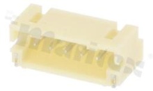 Wafer, <b>5-pins</b>, in pitch 2.00mm, horizontal, SMT