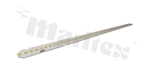 Module 72 LED CREE JB2835B-J; rectangular 560x20; CCT 2700K; CRI 90; 156lm/W; 1788lm/180mA; 72V