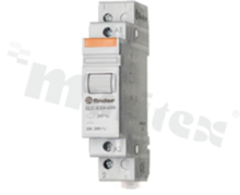 Relay installation; monostable; contacts NO; coil voltage 8V AC; rated current 20A; protection level IP20; operating temperature -40÷40°C; DIN-Rail