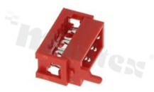 Złącze kablowe IDC; w rastrze 1.27mm; 6-stykowe; męskie; do przewodu wstążkowego AWG#26-#28; 1.5A 230V AC/DC
