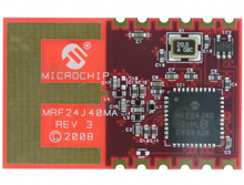 Moduły Zigbee – 802.15.4; MICROCHIP; MRF24J40MA-I/RM; SMD/SMT; Tin; 19 mA; 23 mA