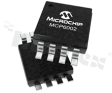 Wzmacniacze operacyjne – Op Amp; MICROCHIP; MCP6002T-I/MS; 2; 4.5 mV; 1.8 V - 6 V; 1 pA