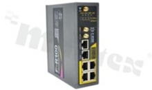 Industrial 4G VPN router; embedded modem 2.5G/3G/HSPA+/LTE; Wi-Fi 802.11 b/g/n; 4x 10/100Base-T(X) RJ45 ports; GPS (optional); 1 or 2 SIM slots; operating temperature -35+75 deg.C; power supply 5...30VDC; DIN