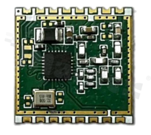 Module; ISM; transceiver; 868MHz; +20dBm; -122dMb; SPI; GFSK/OOK; 1.8-3.6V; SMD 16-pin; 18x18x2.1mm