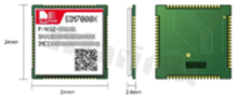 Module; LPWA; LTE-M/NB-IoT/3G/2G; FOTA; VoLTE; 3.0-4.3V; LCC; 24x24x2.6mm; Europe; (SIM900, SIM800F compatible)