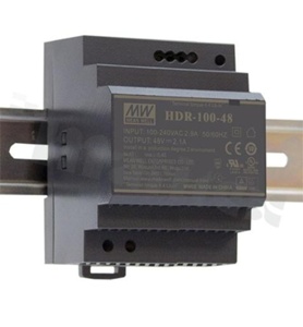 Zasilacz impulsowy; DIN; 92W; 24V; 3.83A; 85-264VAC; 120-370VDC
