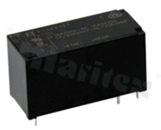 Przekaźnik elektromagnetyczny; prąd znamionowy 16A; napięcie cewki 12V DC; pojedynczy styk przełączny (SPDT); moc cewki 400mW; 16A/24V DC; 16A/250V AC; montaż: THT