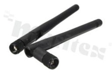 Antena; prętowa łamana; Wi-Fi/Bluetooth/ISM; 2400-2483MHz; 3.0dBi; VSWR<2.5; liniowa; dookólna; SMA; przykręcana; fi10x108mm; czarny
