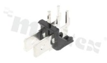 Terminal block; pitch 5.08mm; 2-contacts; THT; male; side entry; 250V/25A