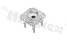 Dioda LED sygnalizacyjna; THT; 5mm super flux; niebieski; 470nm; 8000mcd/20mA; 2.8-4.0V; water clear; 40 stopni