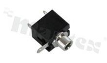 Jack socket; female; mono; 3.5mm; for PCB