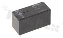 Electromagnetic relay; contact rating current 12A; coil voltage 24VDC; changeover contact (1C); coil power 400mW; 12A/30VDC; 12A/250VAC