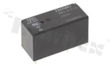 Electromagnetic relay; contact rating current 12A; coil voltage 24VDC; changeover contact (1C); coil power 400mW; 12A/30VDC; 12A/250VAC