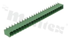 Listwa zaciskowa rozłączalna; w rastrze 5.08mm; 24-torowa; męska; kątowa; zabudowana; UL 300V/8A; TUV:250V/7A