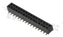 Pin Header; pitch 2.00mm; 2x16 pins; assembly: SMD female; straight; double row; H=4.0mm