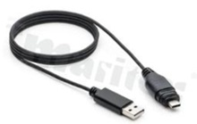 Wtyk UC-20AMM-QA8A01, dwustronny na kablu o długości 1m, 1strona - USB typ C, 2strona - USB typ A 2.0, 1A, na panel, IP68, -20~80 C