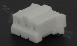 Crimp terminal housing; pitch 2.00mm; 3-contacts; female; applicable wire AWG#24-30; 250V/5A