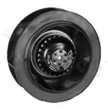 Impeller; AC; backwards curved; 115V; 190x190x72mm; 370CFM; 2500/2700RPM.