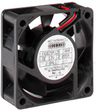 Wentylator; DC; 24VDC; 60x60x25mm; 0.672m3/min; 36.00dB; 2 przewody