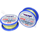 Przewód montażowy KYNAR; izolowany teflonem FEP; żółty; średnica 0.25mm; AWG 30; 250V; -65+200 st.C; 50m.