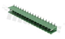 Listwa zaciskowa rozłączalna; w rastrze 5.00mm; 17-torowa; męska; kątowa; otwarta; UL 300V/16A; TUV:320V/20A